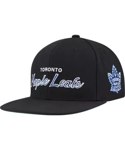 Mitchell & Ness Men's NHL Toronto Maple Leafs Core Team Script 2.0 Snapback Hat