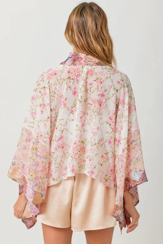 Mixed Kimono Print