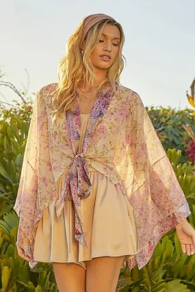 Mixed Kimono Print