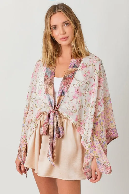 Mixed Kimono Print