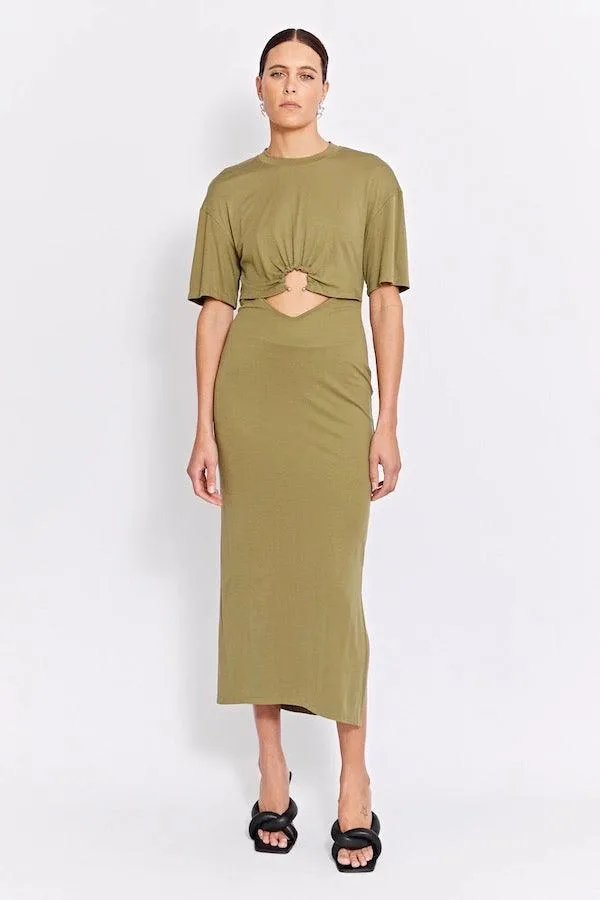 Murphy Khaki Dress