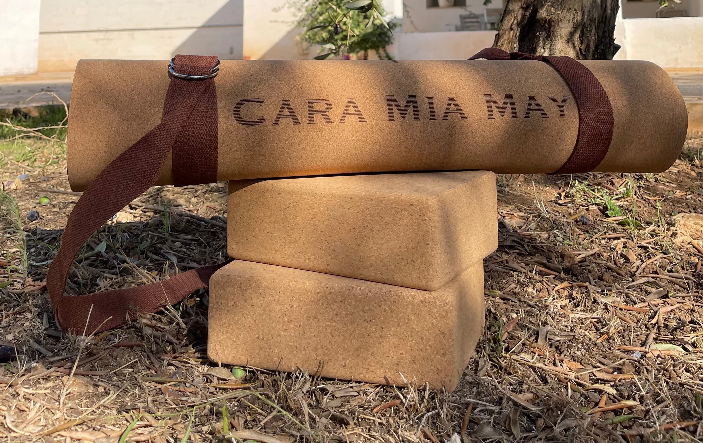 Natural Cork Yoga Blocks