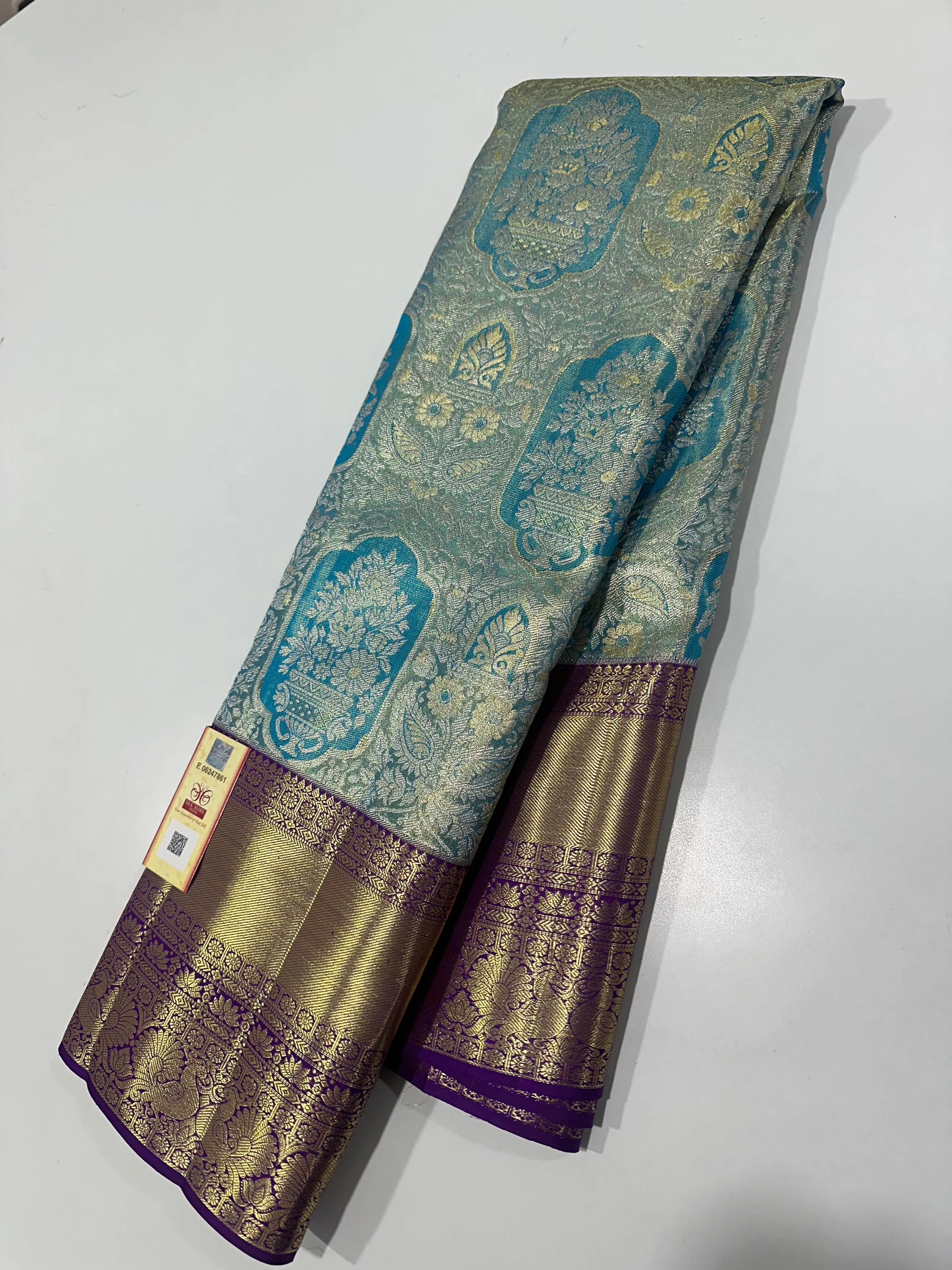 Neelambari - Kanjeevaram Pattu Saree for Women - SACHI001KSSKB