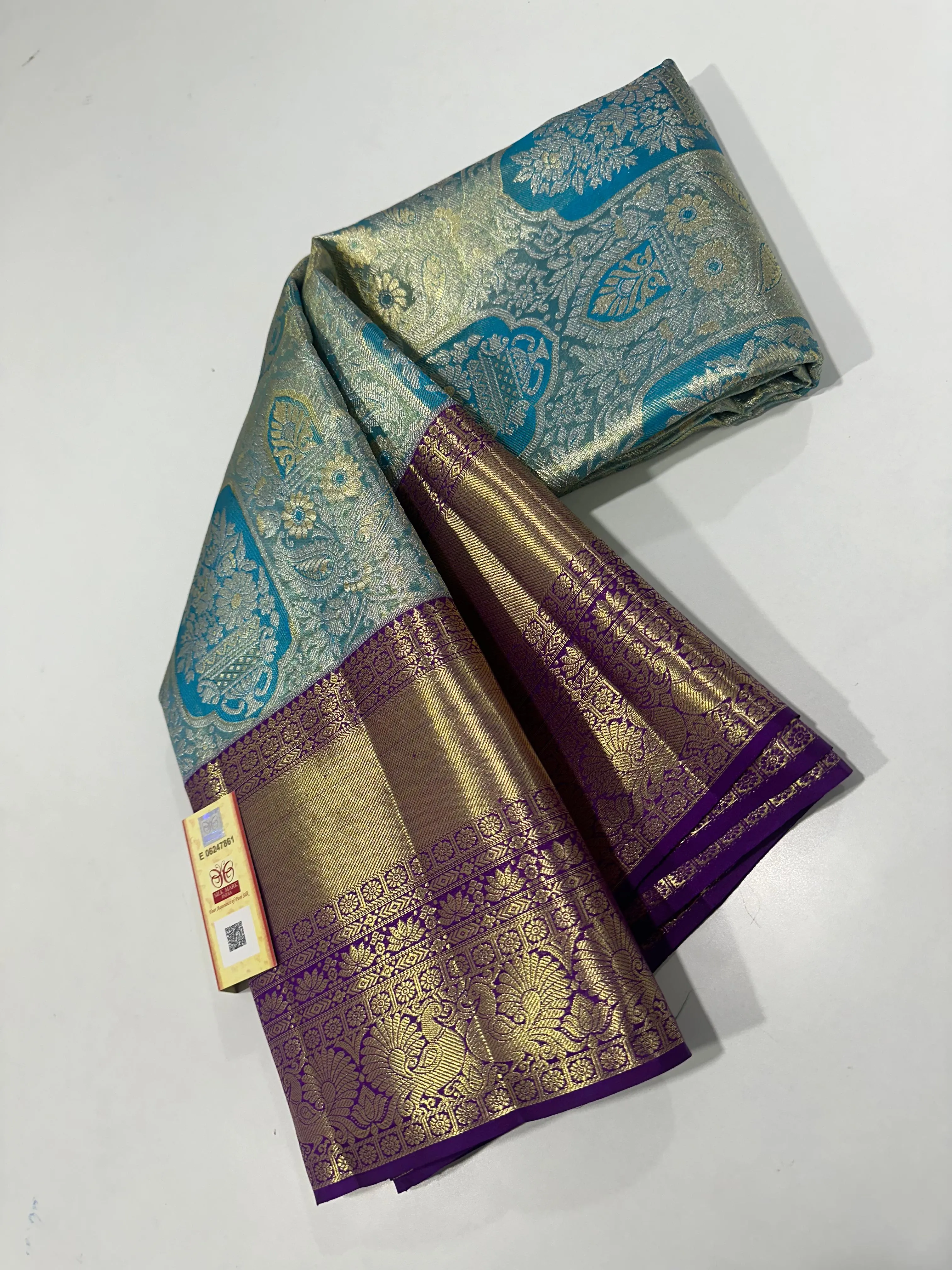 Neelambari - Kanjeevaram Pattu Saree for Women - SACHI001KSSKB