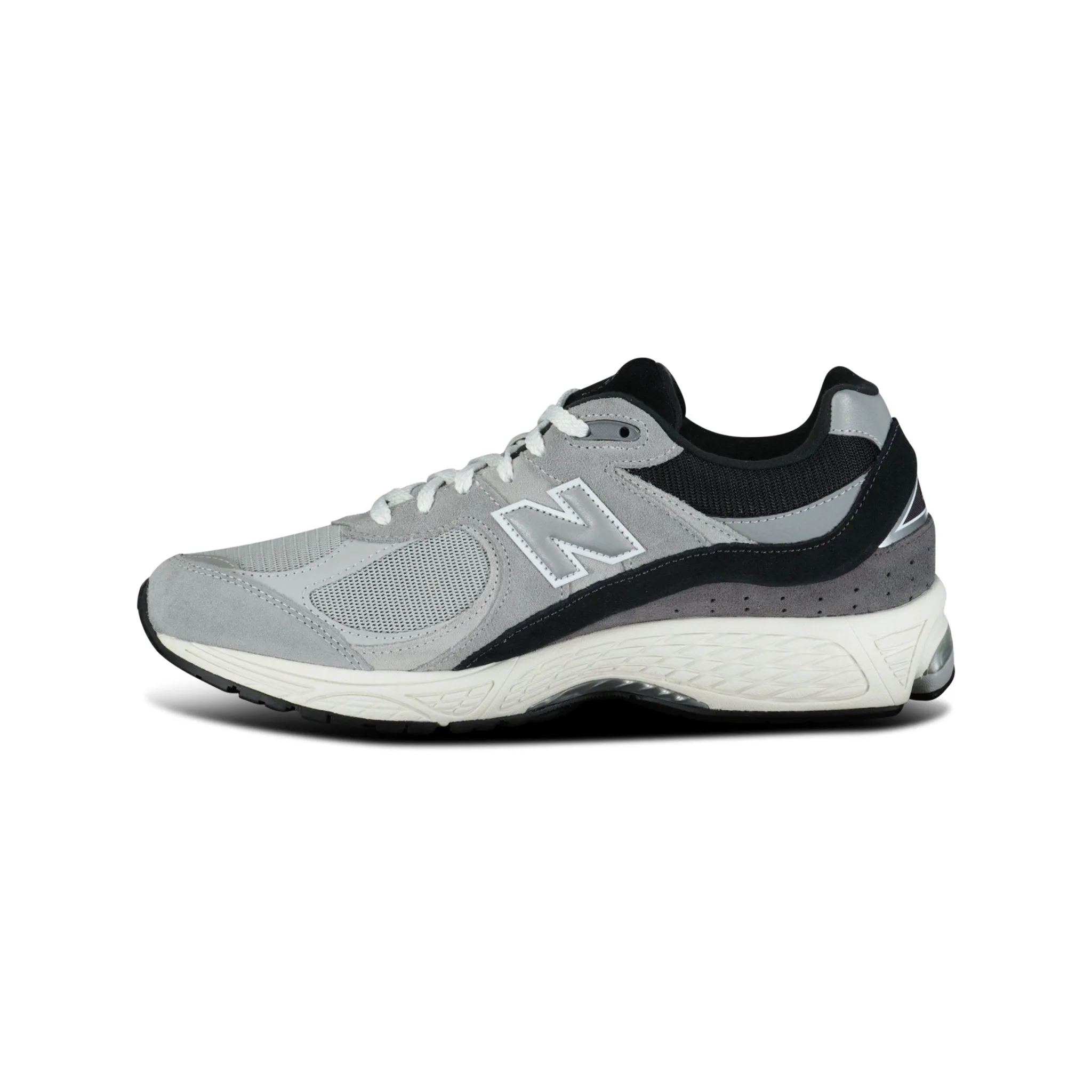 New Balance 2002R Grey Black Shoes