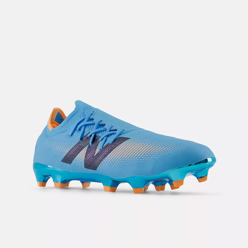 New Balance Furon Pro V7+ FG Football Boots - Team Sky Blue/Mango