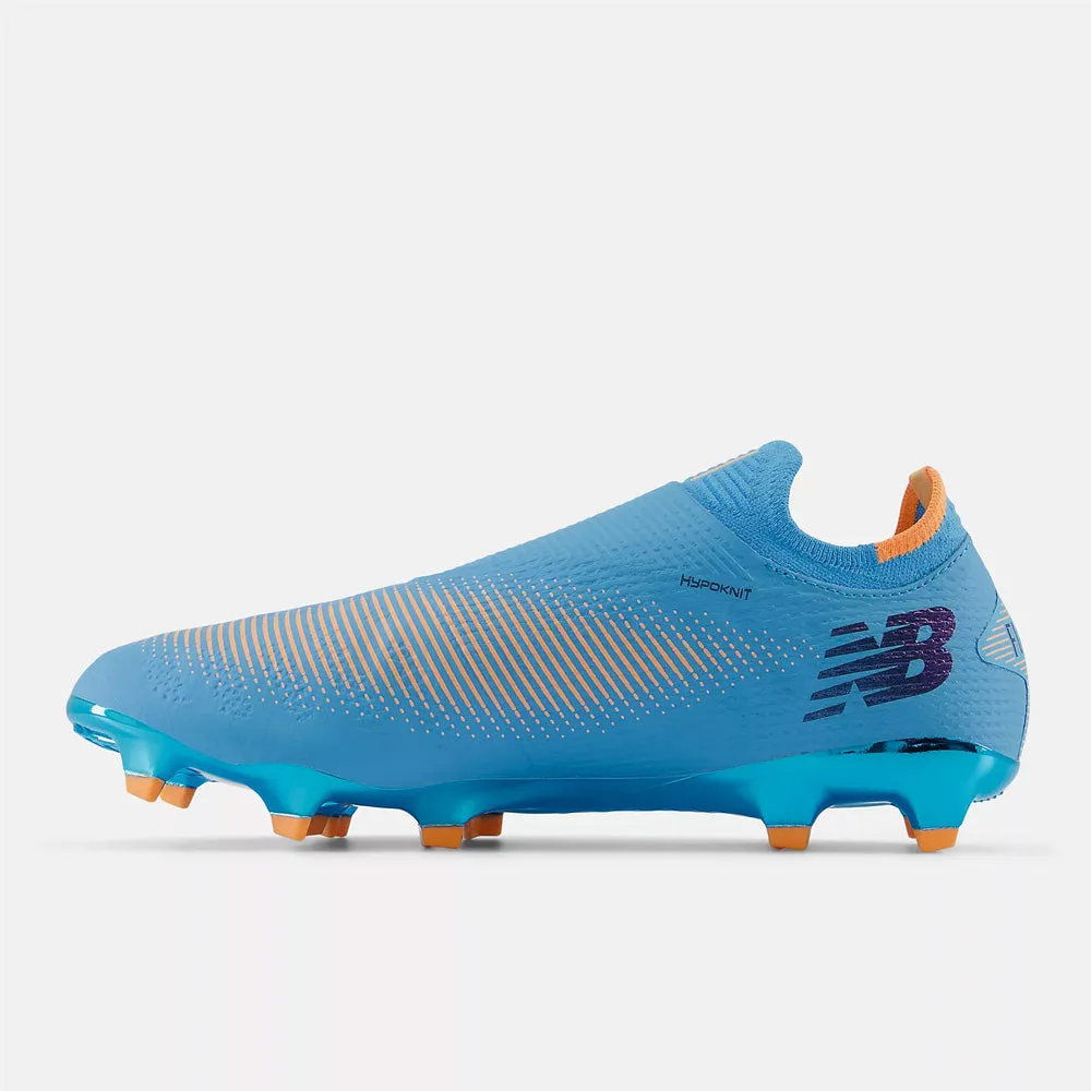 New Balance Furon Pro V7+ FG Football Boots - Team Sky Blue/Mango