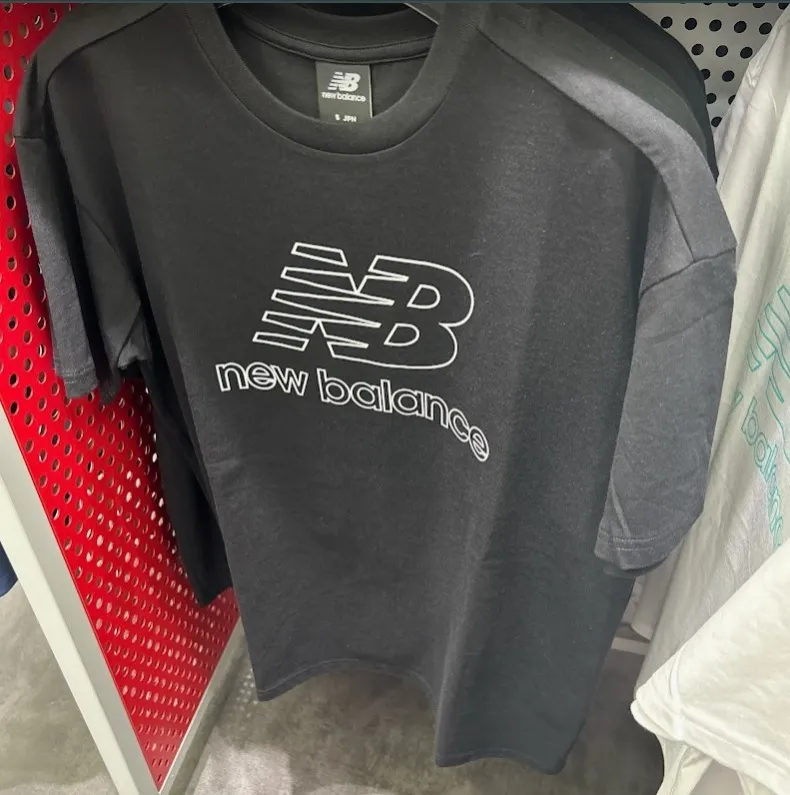 New Balance Plain Short Sleeves Logo T-Shirts Outlet (Result)