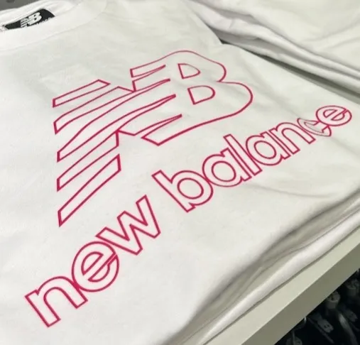 New Balance Plain Short Sleeves Logo T-Shirts Outlet (Result)