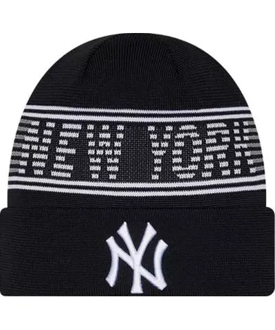 New Era Men's MLB New York Yankees Authentic Collection Cuffed Knit Hat