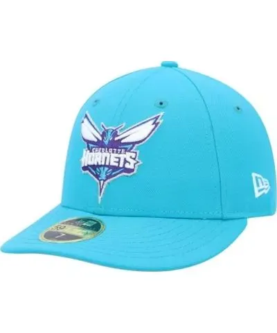 New Era Men's NBA Charlotte Hornets Team Low 59FIFTY Fitted Hat