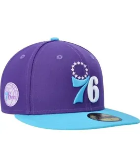 New Era Men's NBA Philadelphia 76ers Vice 59FIFTY Fitted Hat