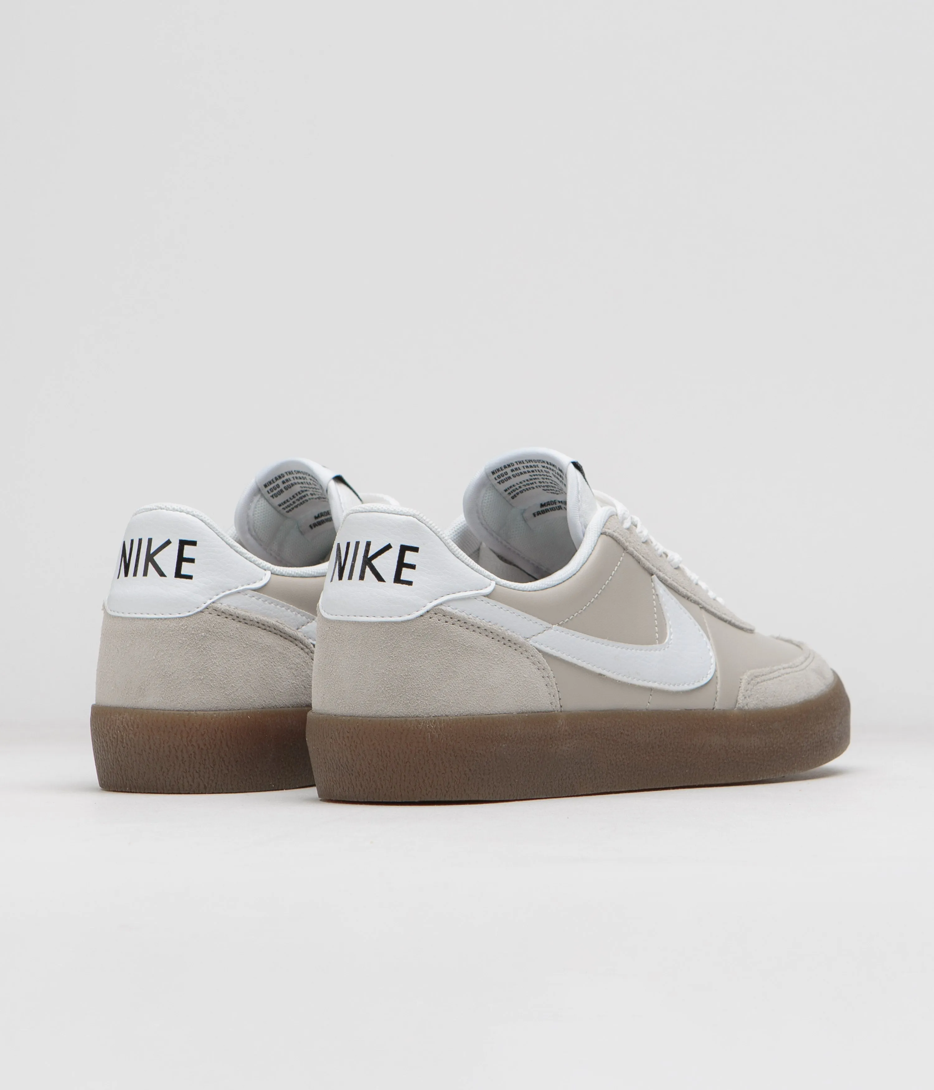 Nike Killshot 2 Cream II Leather Shoes - White/Black/Gum Med Brown