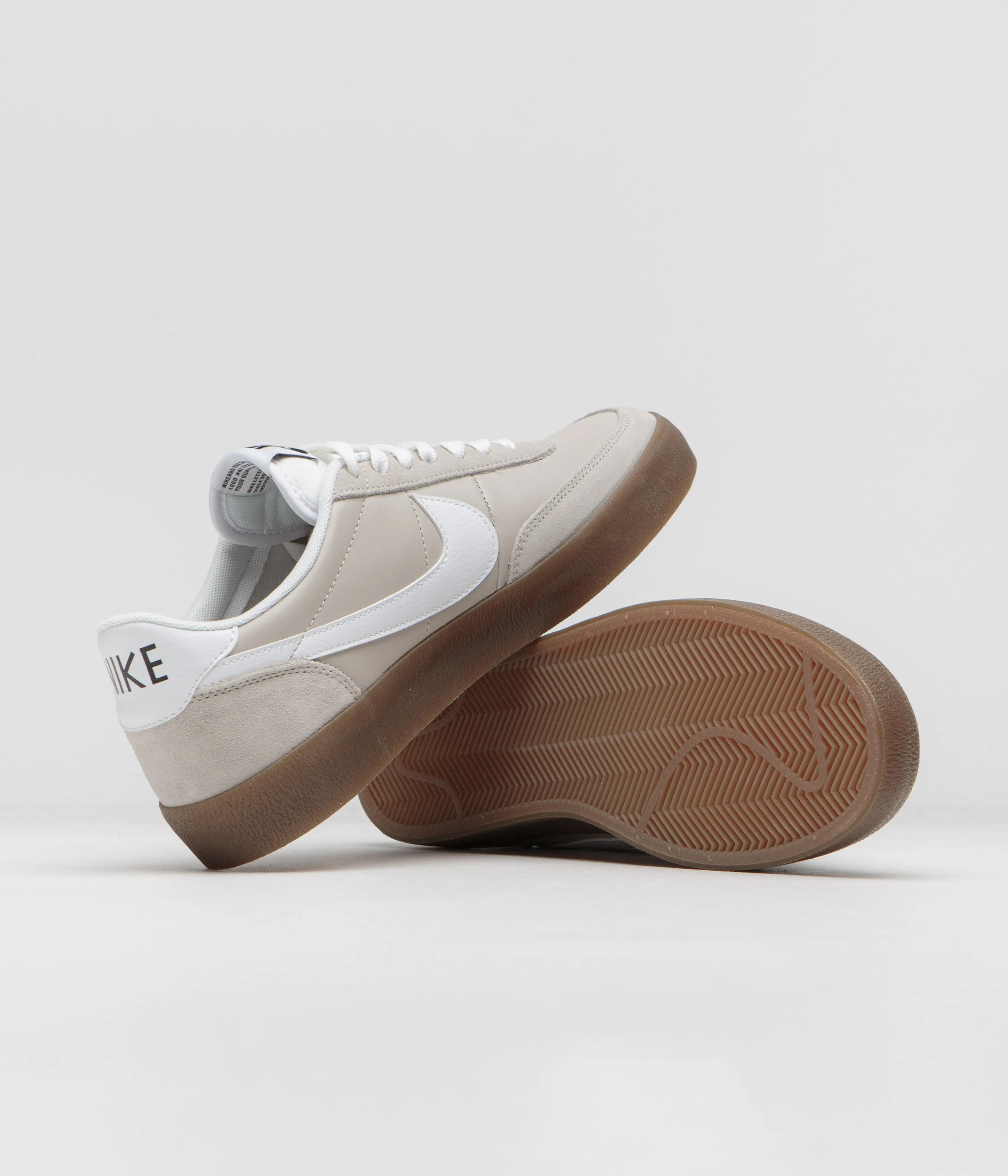 Nike Killshot 2 Cream II Leather Shoes - White/Black/Gum Med Brown