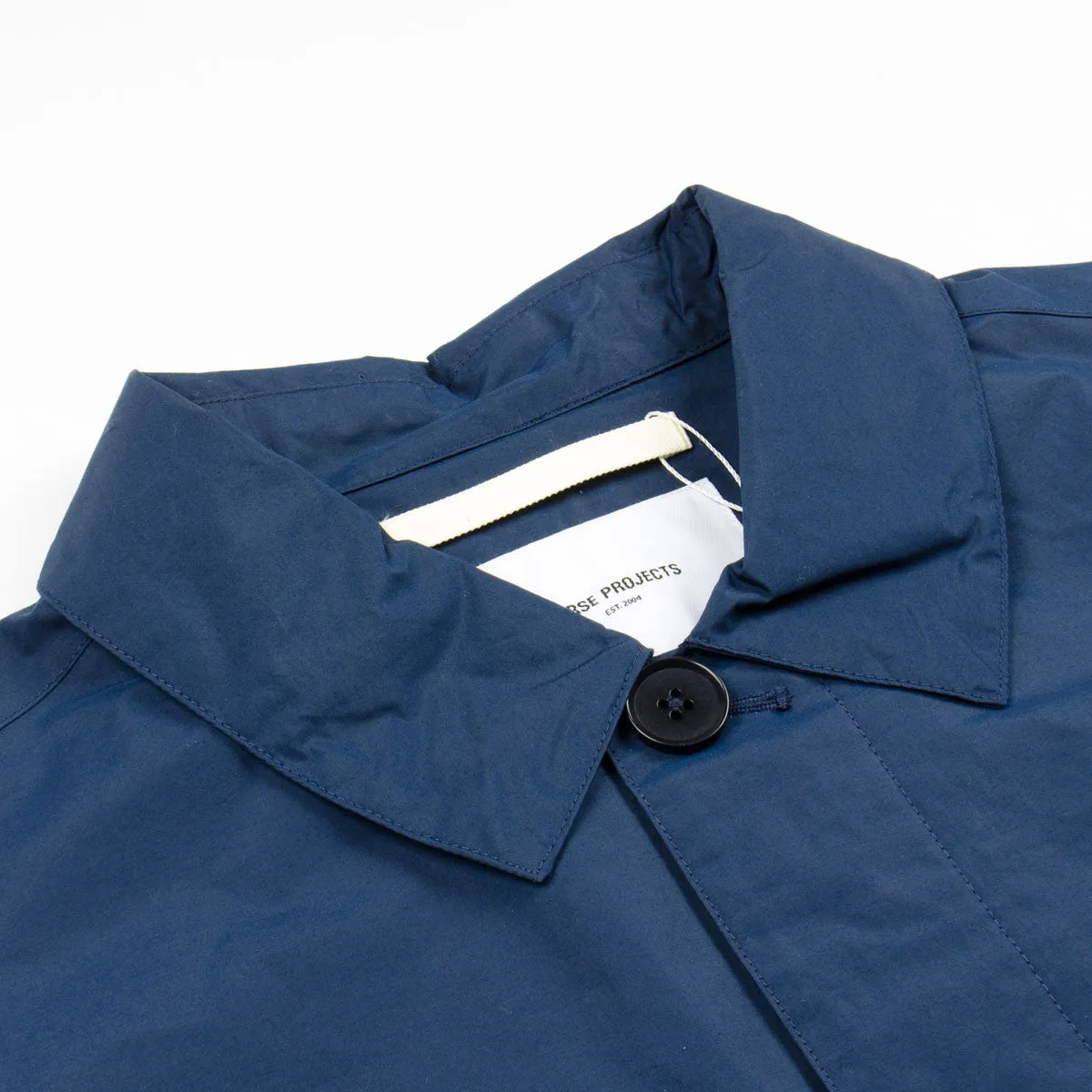 Norse Projects Raincoat - Navy Blue