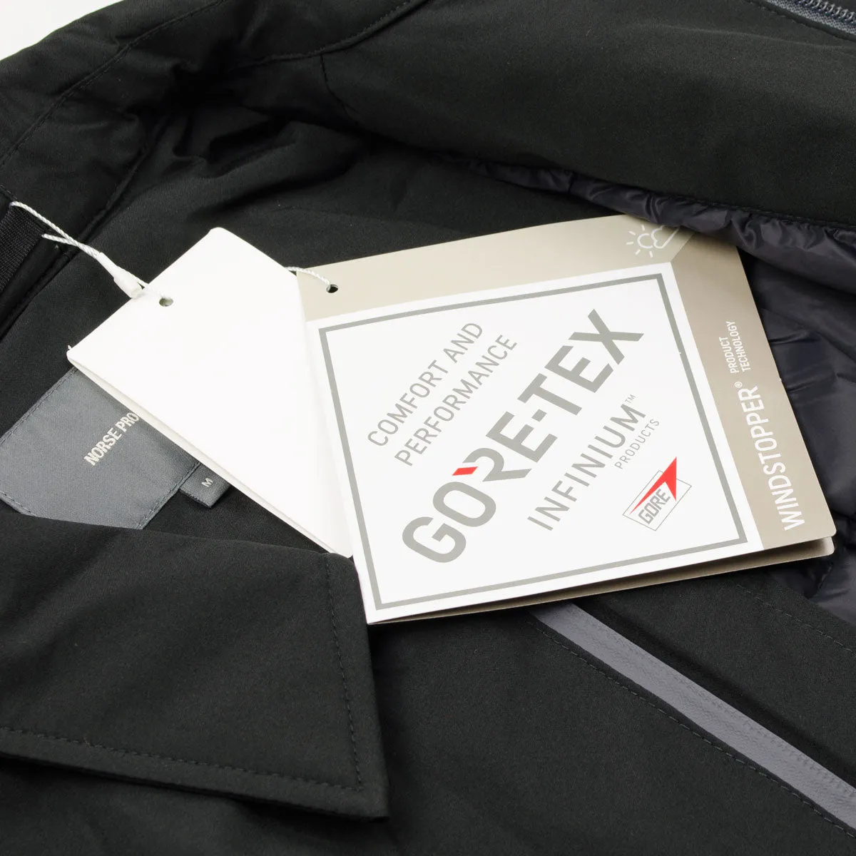 Norse Projects Thor Gore-Tex Infinium Raincoat Black - Shop Now!