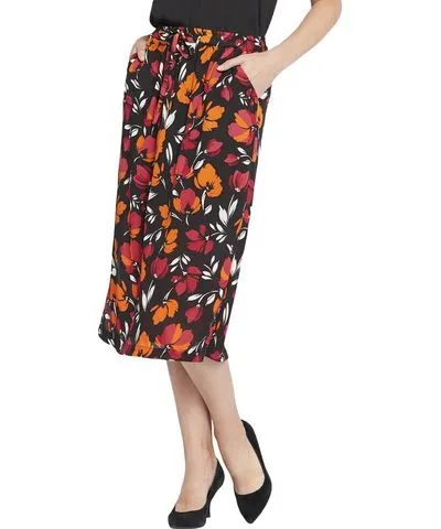 NYDJ Tropical Waves Midi Skirt