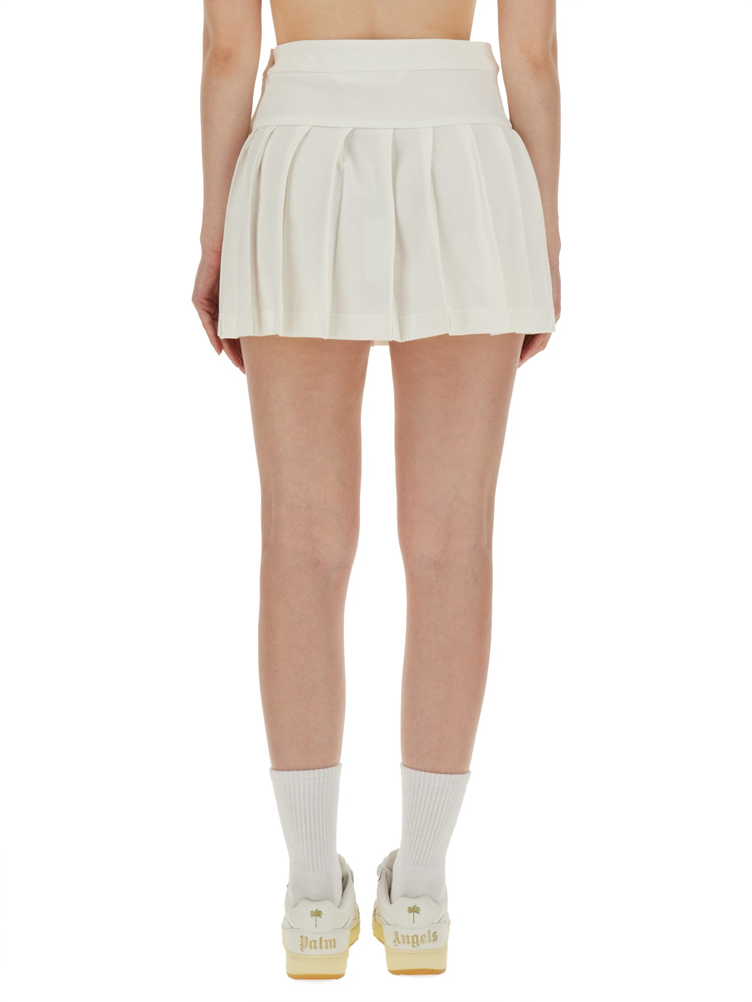 PALM ANGELS    MONOGRAM SKIRT