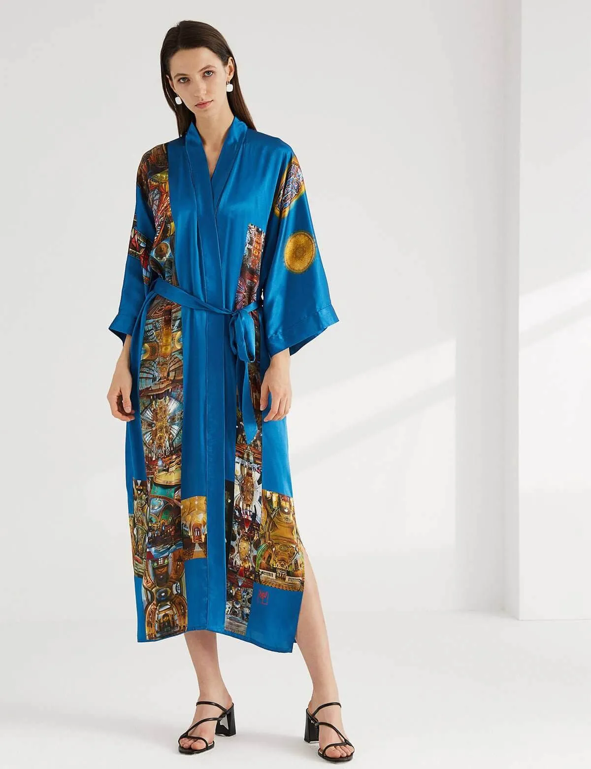 Paris Cathedral Kimono Robe - Cathedral Kimono Paris