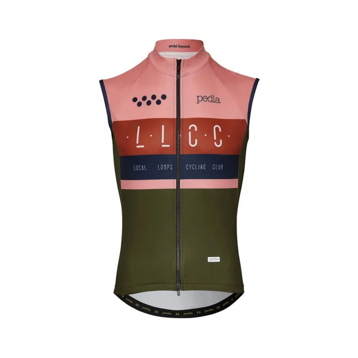 Pedla FLYT Pink Green Cycling Vest