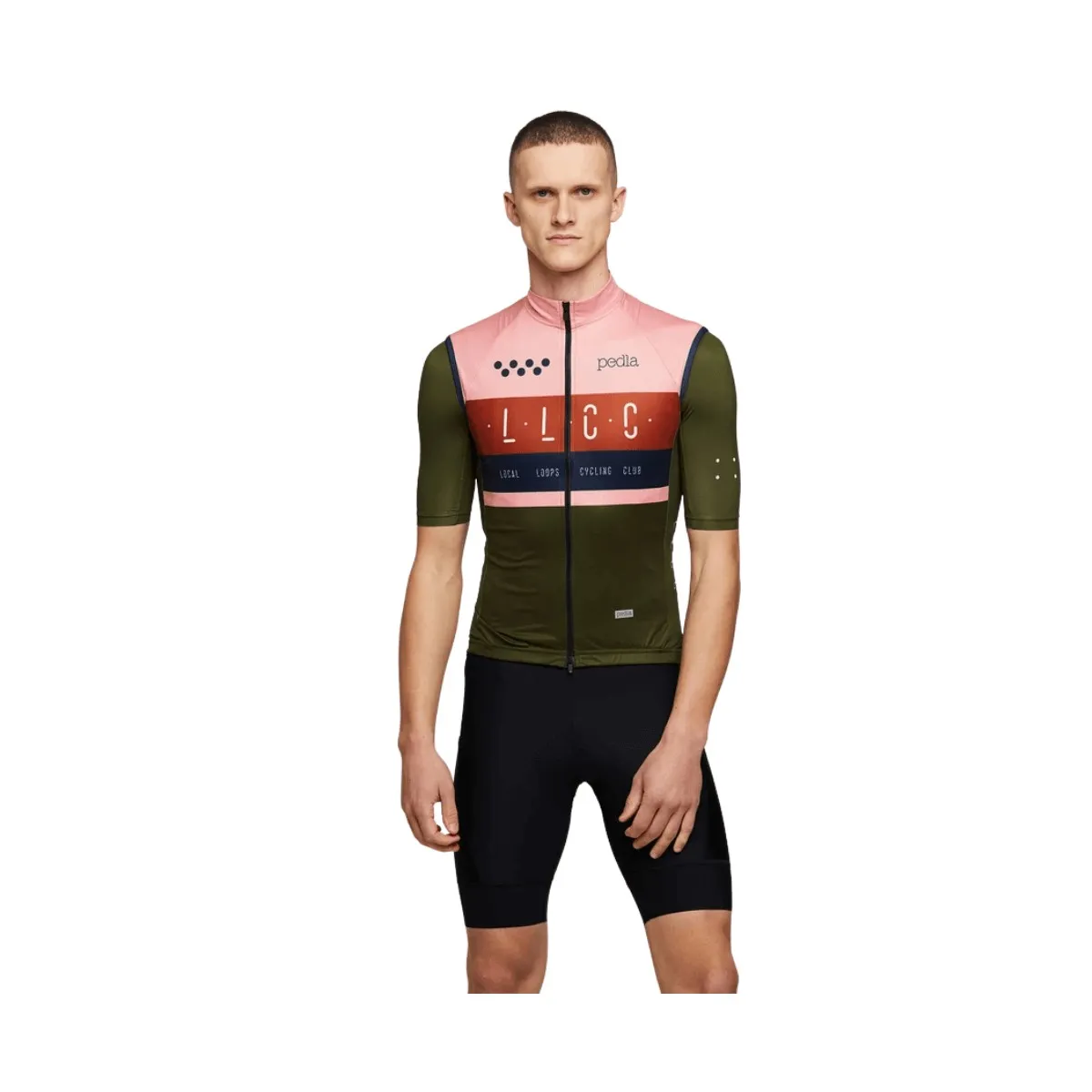 Pedla FLYT Pink Green Cycling Vest