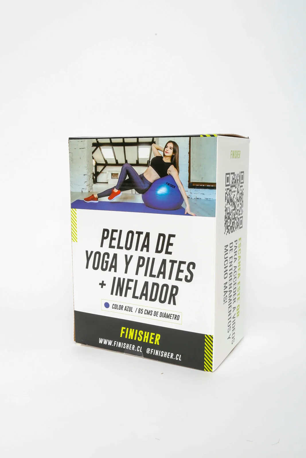 Pelota de yoga + inflador Finisher