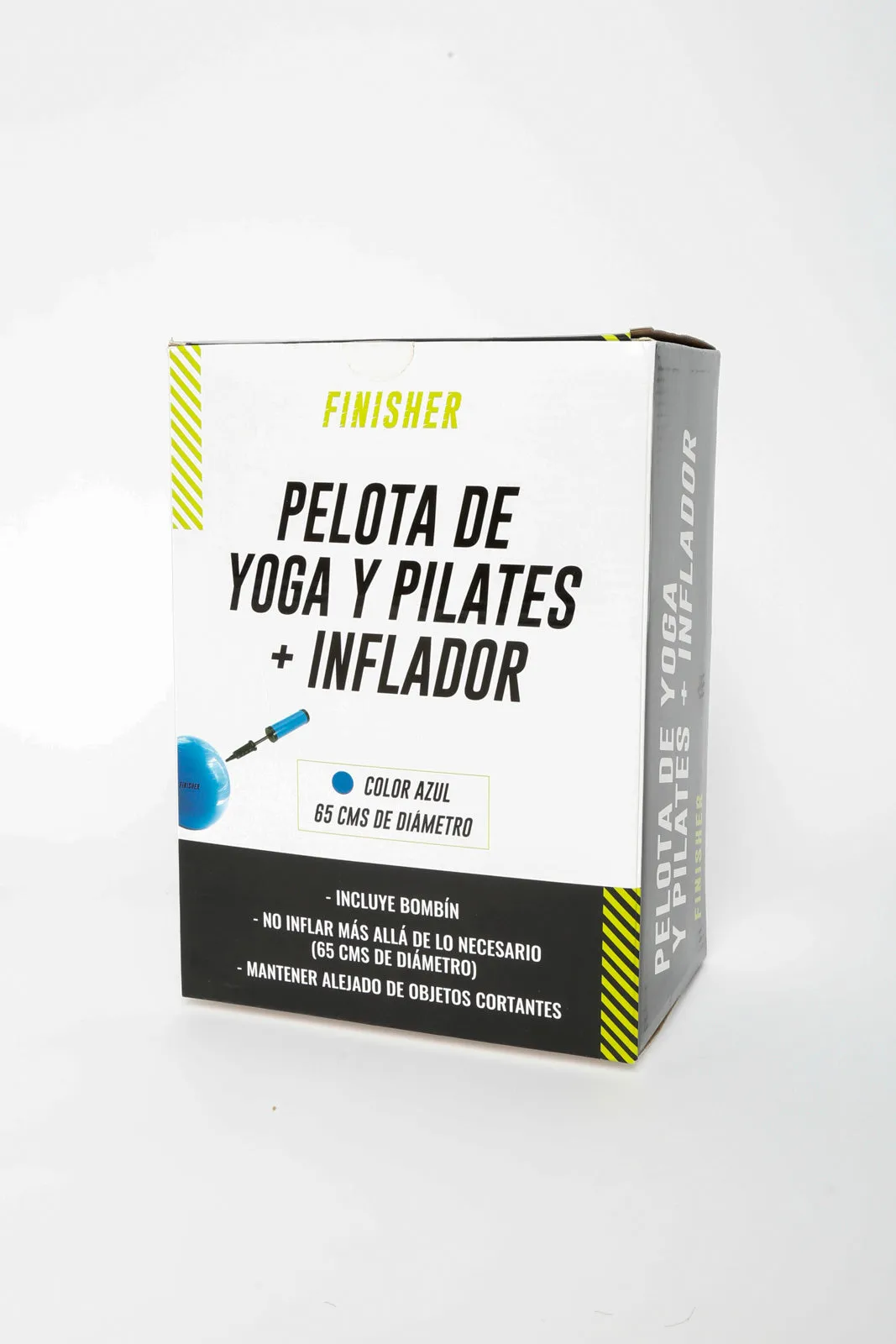 Pelota de yoga + inflador Finisher