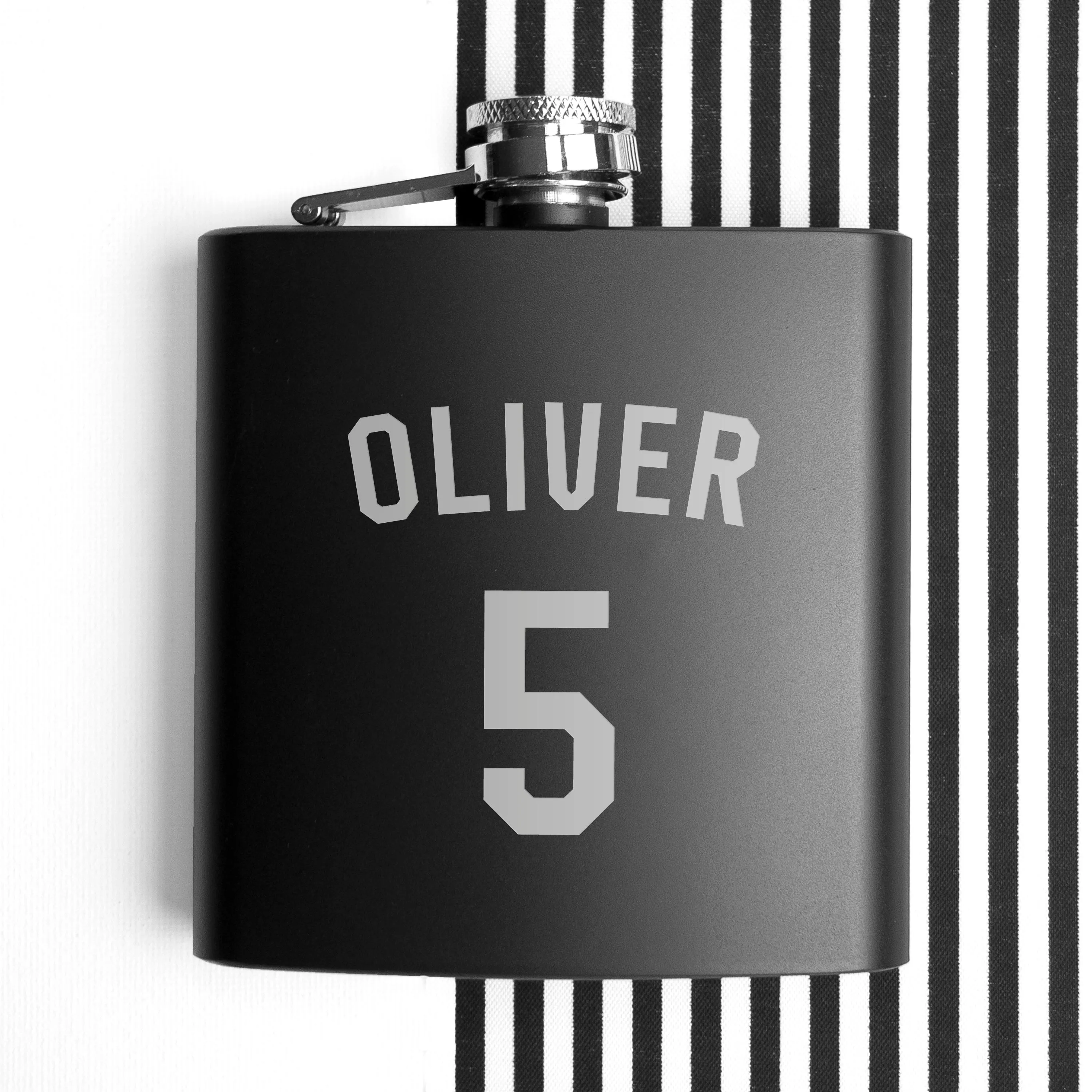 Personalised Football Shirt Hip Flask