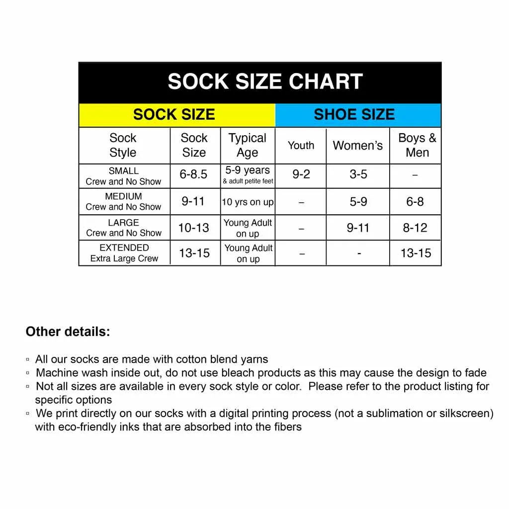 Phi Sigma Sigma Crew Socks - Sorority Colors - Phi Sigma Sigma Name