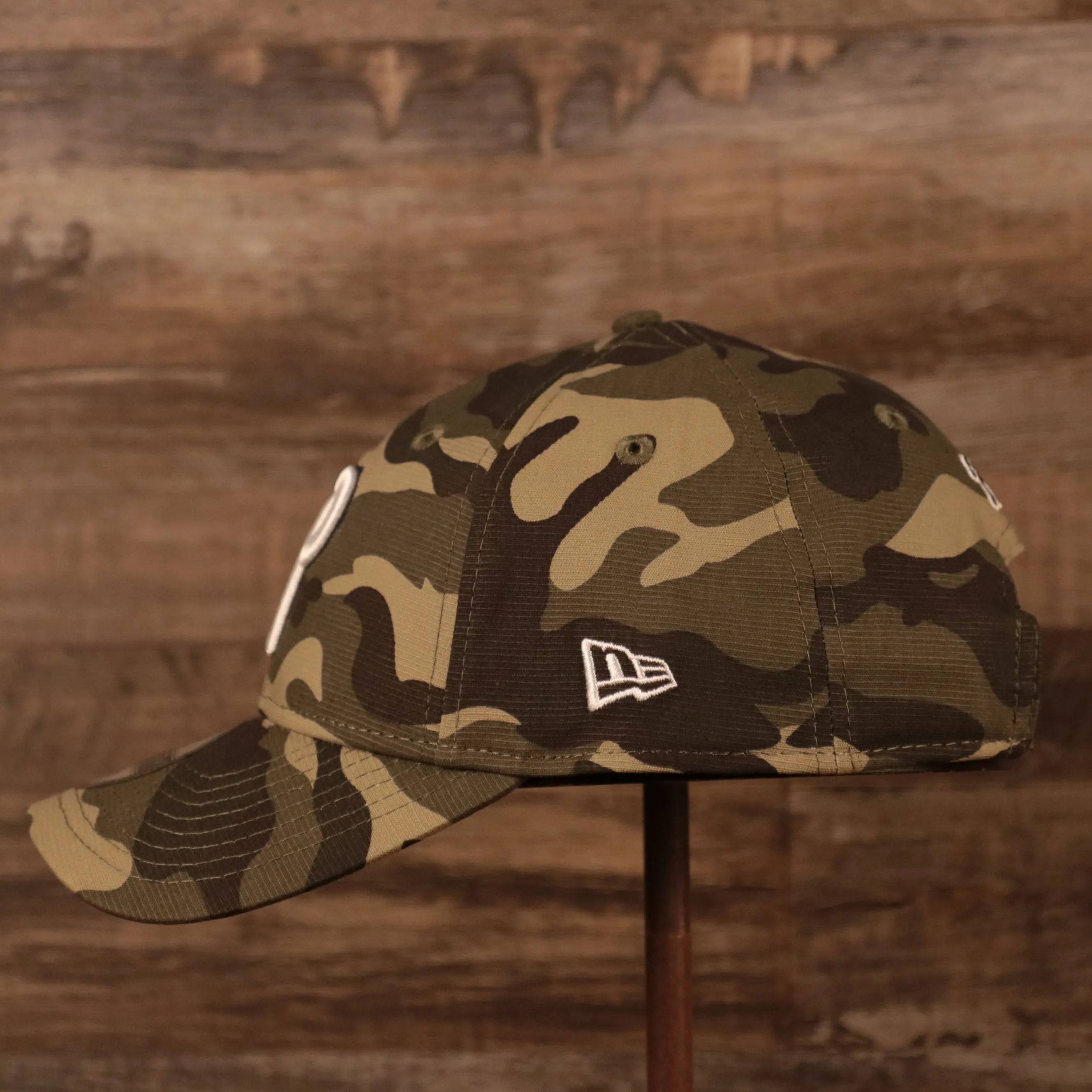 Phillies 2021 Armed Forces Day Hat | Memorial Day Cap | Woodland Camo Dad Hat