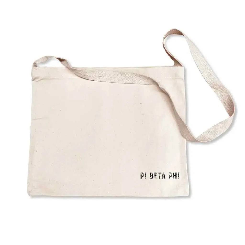 Pi Beta Phi Sorority Bag with Crossbody Strap