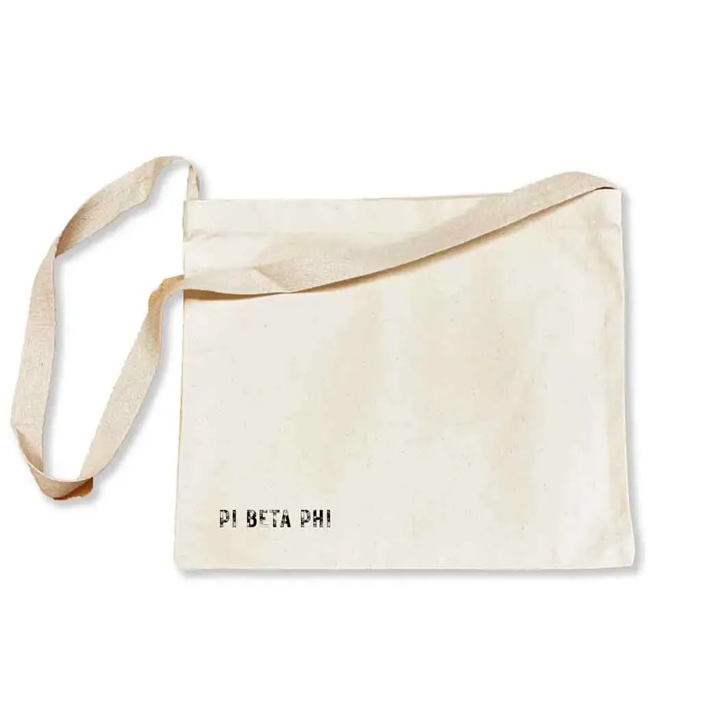 Pi Beta Phi Sorority Bag with Crossbody Strap