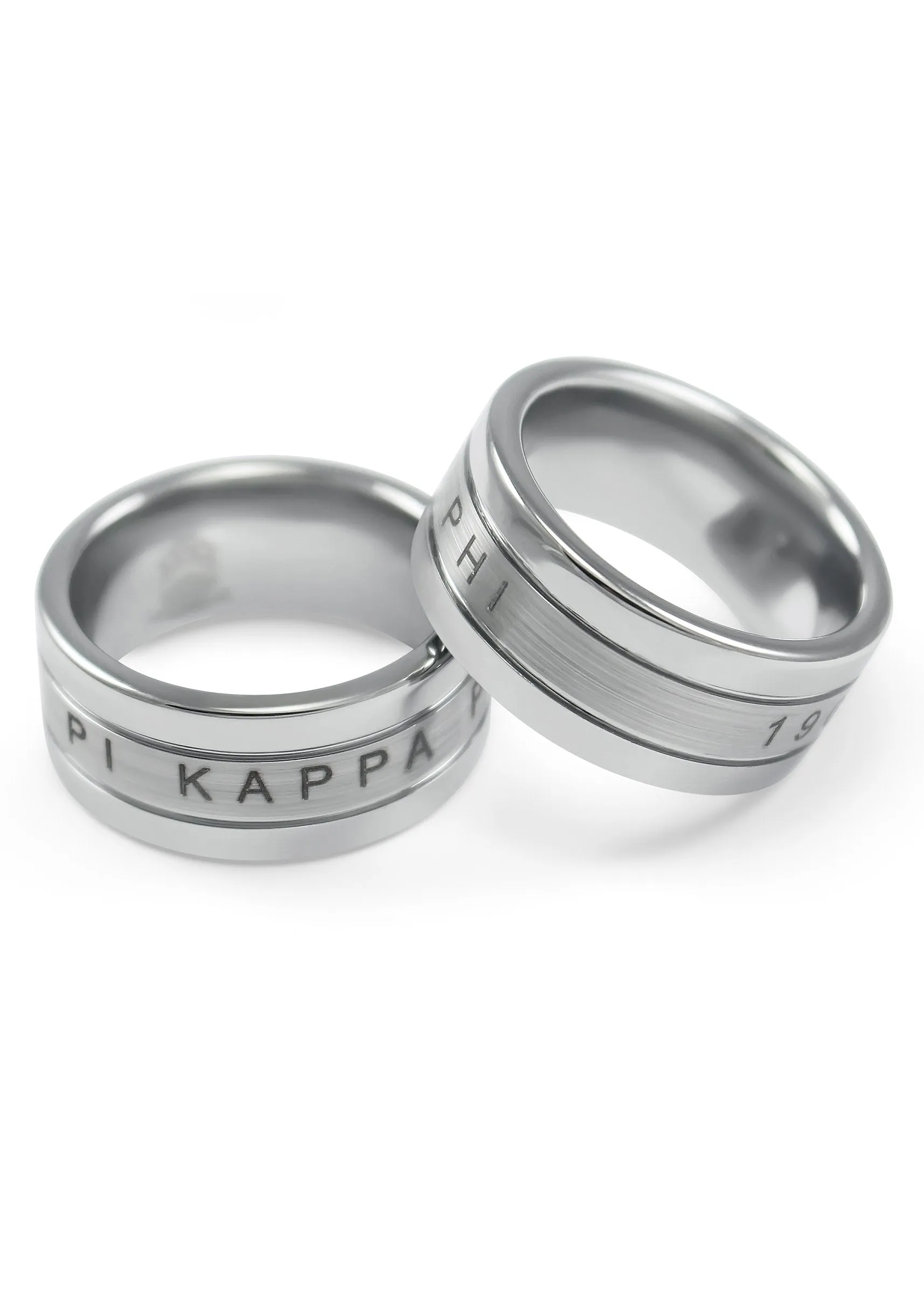 Pi Kappa Phi Tungsten Ring - High-ranking Google search result.