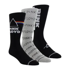 Pink Floyd Crew Socks 3-pack