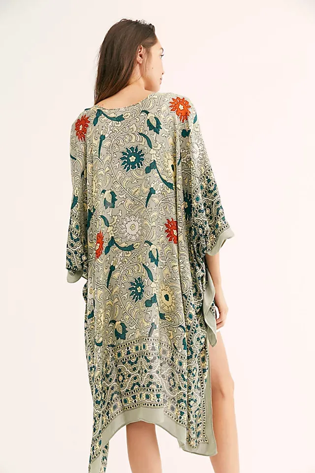 Print Kimono - Free People Magic Dance Border