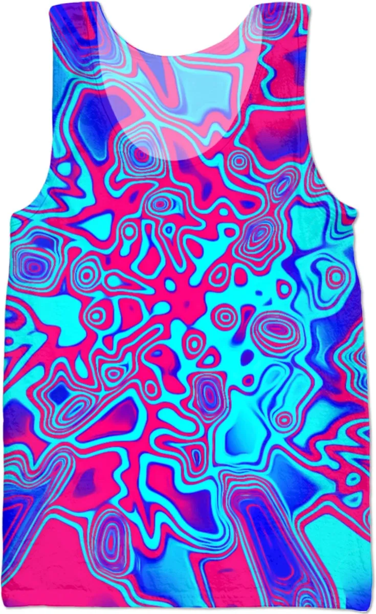 Psychedelic Liquid Plasma Tank Top