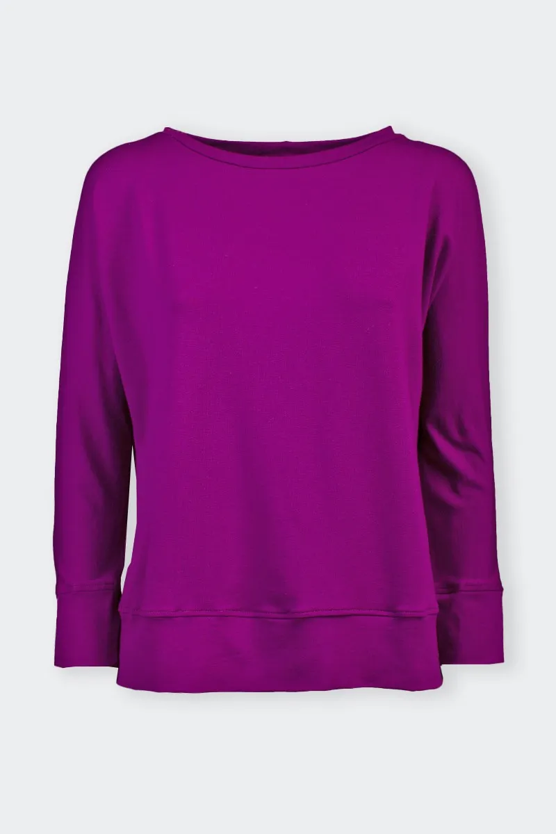 Purple Oversized Sweater