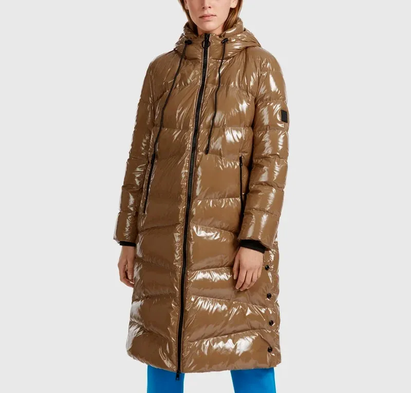 Quilted Hooded Coat