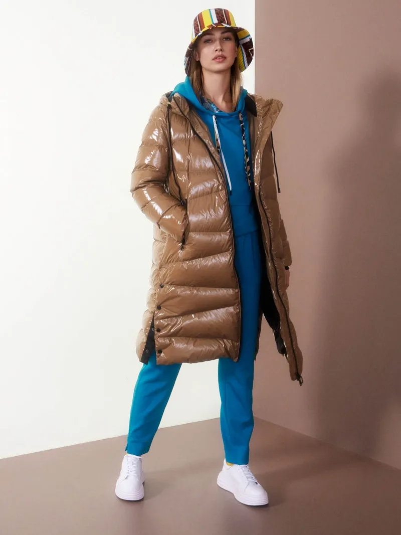 Quilted Hooded Coat