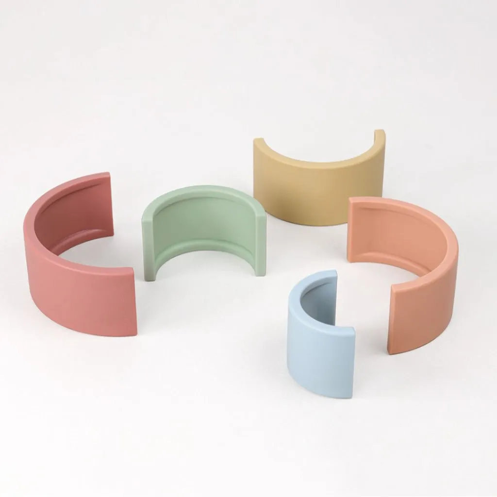 Rainbow Stacking Toy for a Luxurious Experience