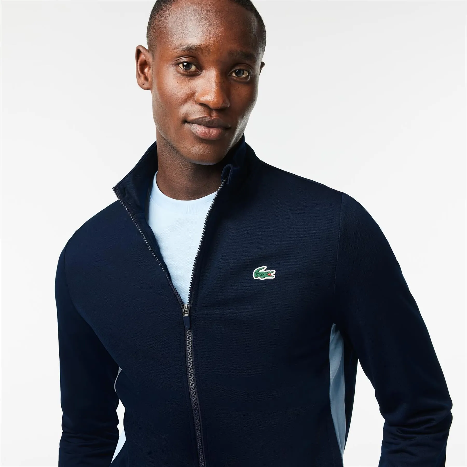 Recycled Polyester Navy Mid Layer - Full Zip Ripstop, Classic Fit (AW23)