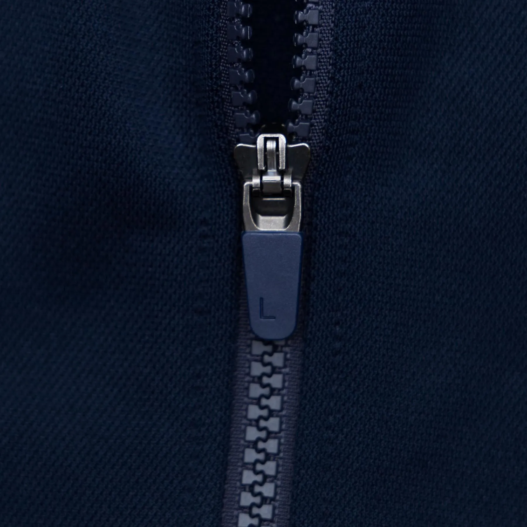 Recycled Polyester Navy Mid Layer - Full Zip Ripstop, Classic Fit (AW23)