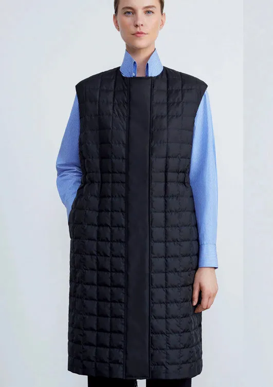 Recycled Quilted Oversized Coat.