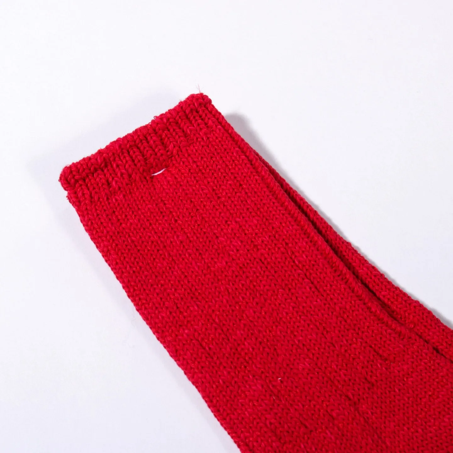 Red Cotton Socks - KAPITAL 60 Yarns Collection