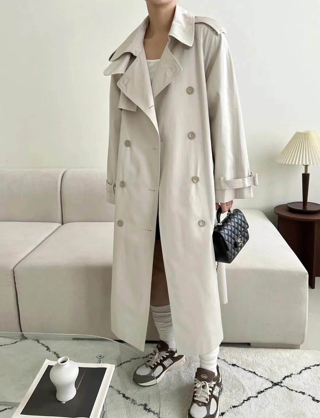 Sarah Beige Trench Coat - Buy now!