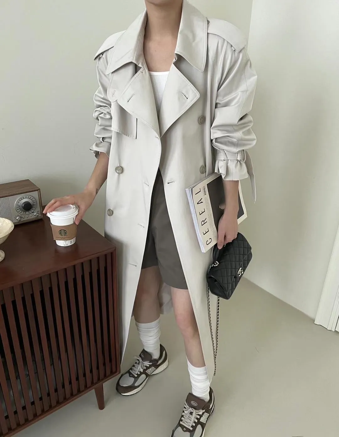 Sarah Beige Trench Coat - Buy now!