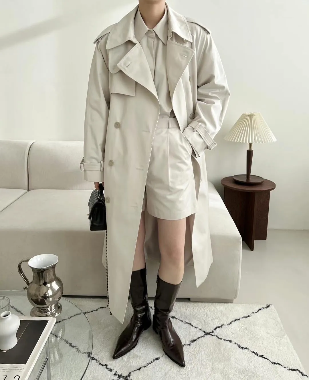 Sarah Beige Trench Coat - Buy now!