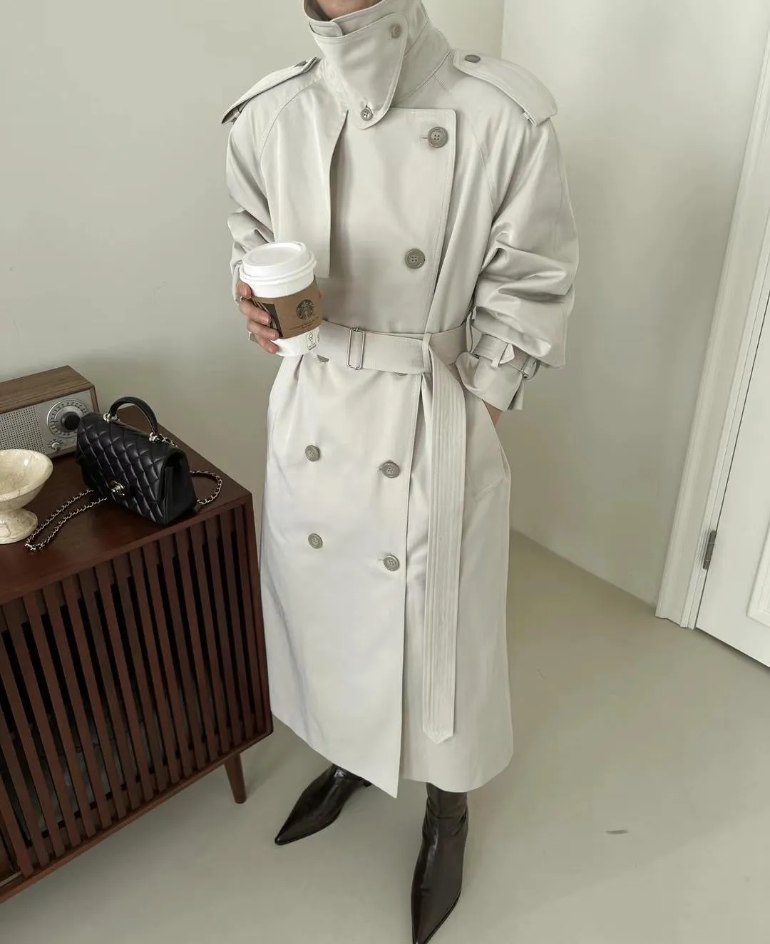 Sarah Beige Trench Coat - Buy now!