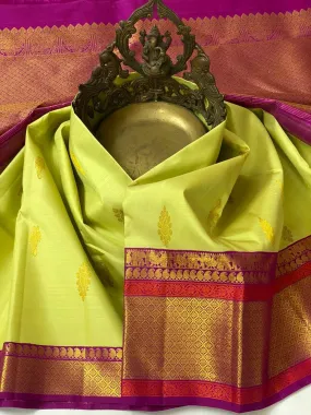 Seetharamam Kanjivaram Pure Silk Saree for Women - PDS001KSE