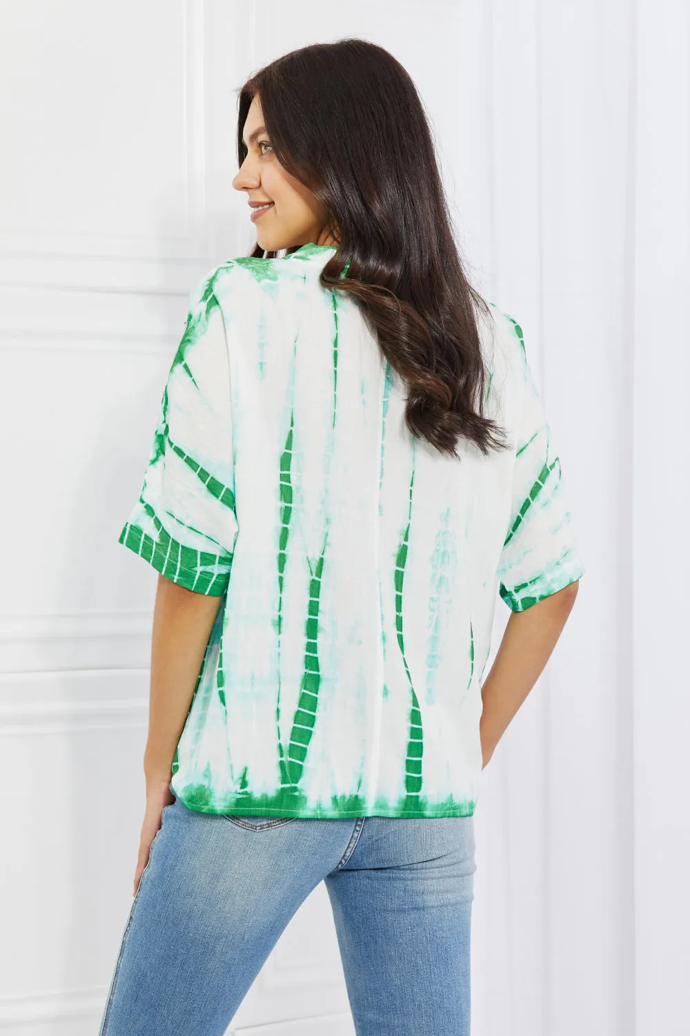 Sew In Love Tie-Dye Full Size Beach Top - Shop Now